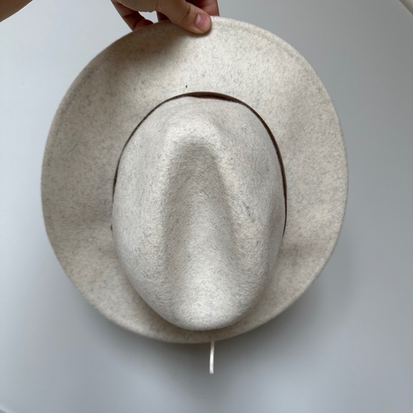 Free People Leather Trim Wool Hat main image 5